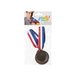 Medalla de Bronce 6,5 cm con Cinta para Premios y Eventos Deportivos Escolares
