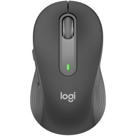 Logitech M650 Ratón Inalámbrico Signature SmartWheel Bluetooth Logi Bolt SilentTouch 5 Botones Personalizables Pequeño-Mediano Grafito