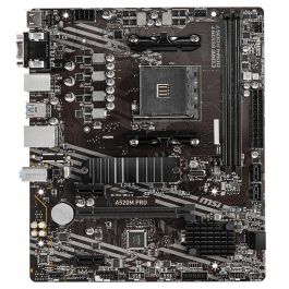 Msi Placa Base AM4 A520M Pro, Socket AM4, Chipset AMD A520, Formato Micro ATX