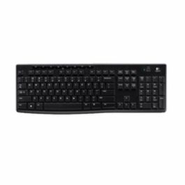 Teclado Inalámbrico Logitech K270 Negro Qwerty Español Precio: 44.89999998. SKU: S8412246