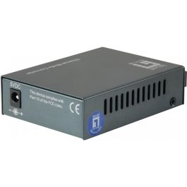 LevelOne FVT-1103 Conversor de Medios Ethernet 10/100TX a 100FX, Monomodo, 40km, Conector SC, Fast Ethernet