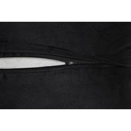 DKD Home Decor Cojín Árabe Negro Dorado Poliester 10 x 45 x 45 cm