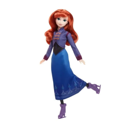 Mattel Muñeca Anna Articulada JBG54 Disney Frozen con Accesorios para Niñas +3 Años