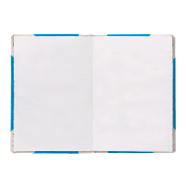 Fernandes Libro Cartone Cosido DIN A4+ Liso 100 gr Azul 50 Hojas