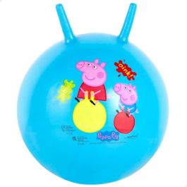 Pelota Saltarina Peppa Pig Ø 45 cm Azul (10 Unidades)