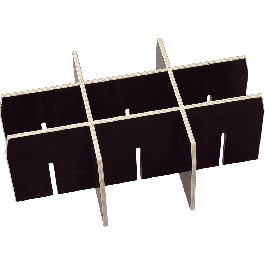 Paneles De Separación Para Flight Case Ac-54 Paneles De Separación Para Flight Case Ac-54