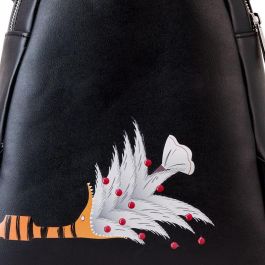 Loungefly Mini Mochila El Extraño Mundo de Jack con Árbol de Luces Disney Pesadilla Antes de Navidad Cuero Vegano 33cm