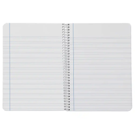 Liderpapel Cuaderno Espiral A4 Witty Tapa Dura 80 Hojas 90gr Pauta 3,5mm Colores Surtidos