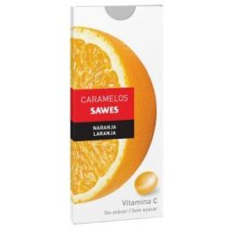 SAWES Caramelos Balsam Sin Azúcar Naranja con Vitamina C 22g Precio: 2.4999997. SKU: B1HEWPW522