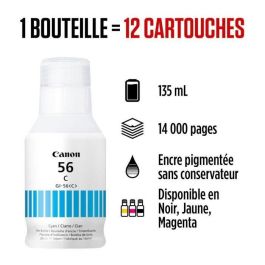 Canon Bote Tinta Cian Maxify Gx 5050-6050-7050 - Gi 56C Canon Bote Tinta Cian Maxify Gx 5050-6050-7050 - Gi 56C