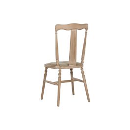 DKD Home Decor Silla Romantico Beige Natural 46 x 94 x 48 cm Cedro Poliester