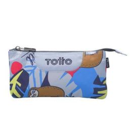 Estuche 3 Compartimentos Tablero Lazel Totto AC52ECO012-2416Z-6YB