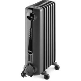 Radiador en baño de aceite RADIA DELONGHI - 1500W - 3 etapas de calentamiento - Tecnología Real Energy - Pantalla digital - Batería Radiador en baño de aceite RADIA DELONGHI - 1500W - 3 etapas de calentamiento - Tecnología Real Energy - Pantalla digital - Batería