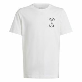 Camiseta de Manga Corta Adidas EURO 24 Blanco Precio: 28.5076. SKU: B18RWWW4W9