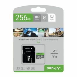 Tarjeta de Memoria Micro SD con Adaptador PNY Elite Elite C10 256 GB Precio: 40.534999395. SKU: B1JBLE5LTP