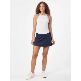 Falda de pádel Wilson Team Flat Front Classic Azul