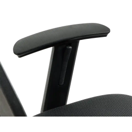 Q-connect Silla de Oficina Ancona Malla Base Metálica Negro - Altura Máx 1110 Anc 660 Prof 590 Ruedas Premium