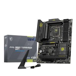 MSI MAG B860 Tomahawk WiFi 911-7E39-06S Placa Base ATX Socket LGA 1851 Chipset Intel B860 con Wi-Fi 7, PCIe 5.0, DDR5, 2.5G LAN, Thunderbolt 4 Precio: 253.49999972. SKU: B1EE3N95NT