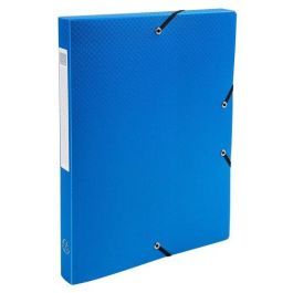 Carpeta De Proyectos Exacompta Exabox Pp Liso Opaco A4 Gomas 2,5 Cm Azul (Set de 8) Precio: 34.50000037. SKU: B186KLRQZ8