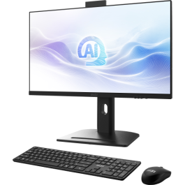 MSI All-in-One AM273Q AI 1UM-055ES, 27" IPS 2560x1440 (WQHD) 100Hz, Intel Ultra 7 155H, Intel Iris Xe Graphics, 32GB DDR5, SSD 1TB, Windows 11 Pro, Negro