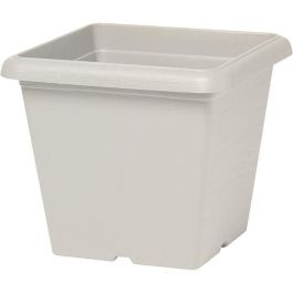 Maceta cuadrada - GARDEN ID - Teramo piedra blanca - 40 x 35 cm - Resistente a rayones - Efecto Piedra - Con Agujeros Precio: 29.94999986. SKU: B1954AXS6P