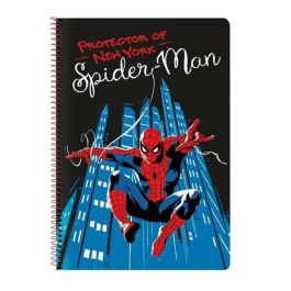 Cuaderno Espiral Safta Folio 80 H 60 gr Cuadro 4 mm Tapa Extradura Spider-Man Hero Cuaderno Espiral Safta Folio 80 H 60 gr Cuadro 4 mm Tapa Extradura Spider-Man Hero