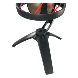 Cherry UM 9.0 PRO RGB Micrófono de Superficie para Mesa, 24 bit 192 kHz, Conexión USB, Negro y Bronce