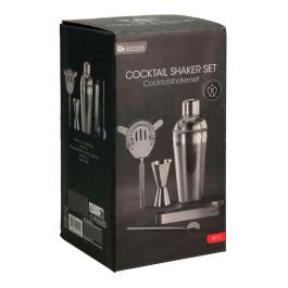 Coctelera de acero inoxidable, 5 piezas