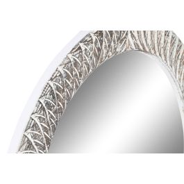 DKD Home Decor Espejo Blanco Marron 4 x 90 x 75 cm Mango Espejo