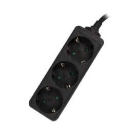 Ewent EW3959 Base Múltiple 1,5m 3 Salidas AC Tipo F Interior Negro Precio: 6.69000046. SKU: B136L3JH8D