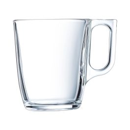 Taza Mug Arcoroc Voluto Transparente 250 ml (6 Unidades)