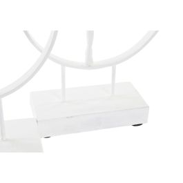 Figura Moderno DKD Home Decor Blanco 9 x 33 x 23 cm (2 Unidades)