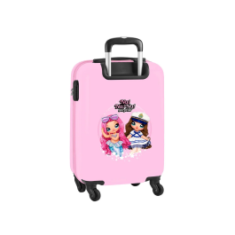 Safta Trolley Cabina 20" "Sparkles" Rosa Claro 34.5x55x20cm