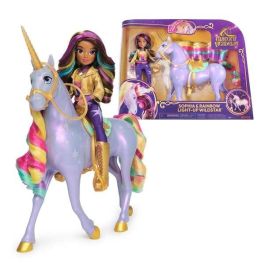 Spin Master Muñeca Sophia 11 cm y Unicornio Wildstar con Luz. Edad 4+ años, Funciona con 2 Pilas AA. Spin Master Muñeca Sophia 11 cm y Unicornio Wildstar con Luz. Edad 4+ años, Funciona con 2 Pilas AA.