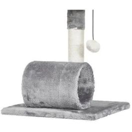 Poste rascador M.PETS EREBUS - Gris y beige Poste rascador M.PETS EREBUS - Gris y beige