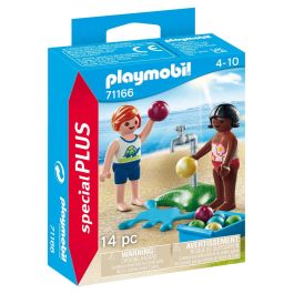 PLAYMOBIL 71166 Set Special Plus Niños con Globos de Agua, Incluye 2 Figuras, Grifo, Charco, Recipiente y Globos. Edad +4 Años Precio: 5.59000035. SKU: S2429273