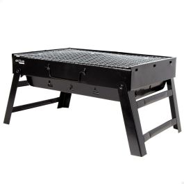 Barbacoa Portátil Aktive Rectangular Negro 50 x 23 x 30 cm (2 Unidades) Barbacoa Portátil Aktive Rectangular Negro 50 x 23 x 30 cm (2 Unidades)