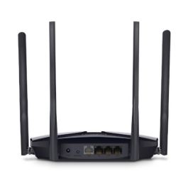 Mercusys MR80X Router Inalámbrico Wi-Fi 6 Doble Banda (2,4 GHz / 5 GHz) Gigabit Ethernet Negro