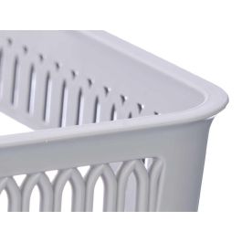 Caja Soporte Extensible Kipit 28.5x11.5x16.5 cm, 3.8L, Colores Beige/Gris/Verde (24 Unidades) Caja Soporte Extensible Kipit 28.5x11.5x16.5 cm, 3.8L, Colores Beige/Gris/Verde (24 Unidades)