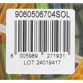 Inde Cesta Extensible 19x19x9 cm + 20 Pinzas Azul (8 Unidades)