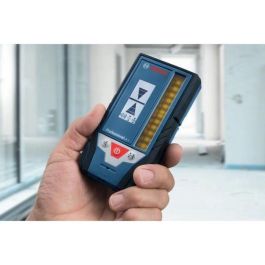 Bosch Professional LR7 Célula de recepción para niveles láser verdes y rojos GCL 2-50 C/G, GLL 3-80 C/CG, alcance 50m