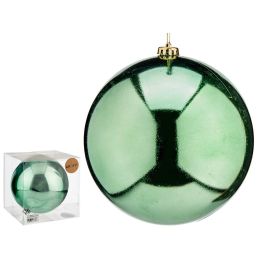 Bola Navidad 20Cm Verde Krist+ (12 Unidades) Precio: 62.50000053. SKU: B1DXPLLT6R