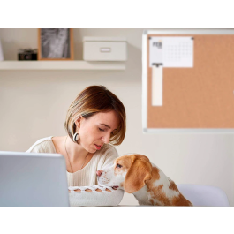 Q-connect Pizarra Corcho Marco Aluminio 200x100 cm Extra Corcho 5 mm