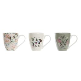 DKD Home Decor Greature 3 Mug Shabby Rosa Beige Porcelana New Bone 550ml (12 Unidades) 14.5 x 11.3 x 14.5 cm Precio: 28.49999999. SKU: B1K2NSQFZL