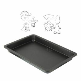 Zenker ZEN1697070578182 Bandeja para hornear y 7 cortadores de galletas navideños de acero inoxidable - 42 x 29 cm Precio: 36.99000008. SKU: B15HWN3PJD