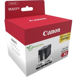 Canon PGI-2500XL 9254B011 Multipack de 2 Cartuchos de Tinta Negra Original para Impresoras Canon