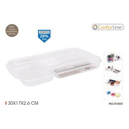 Confortime Bandeja Organizador PS, 30 x 17 x 2.6 cm (12 Unidades) Precio: 22.58999941. SKU: S2209415