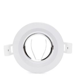 Aro Foco Downlight Circular GU10 Ø92Mm - Blanco Aro Foco Downlight Circular GU10 Ø92Mm - Blanco