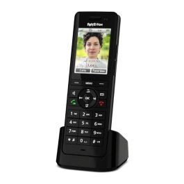 Fritz! Fon X6 Teléfono Inalámbrico DECT Negro, Pantalla Color 2.4", Alta Definición de Audio, Modelo 20003009