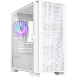Montech AIR 100 ARGB TG White | Caja PC Gaming Mini Tower con Iluminación RGB y Panel de Vidrio Templado Precio: 80.6344. SKU: B1ERA82D4R